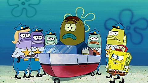 SpongeBob v kalhotách - SpongeBob a škrtič / Hloupé vtípky