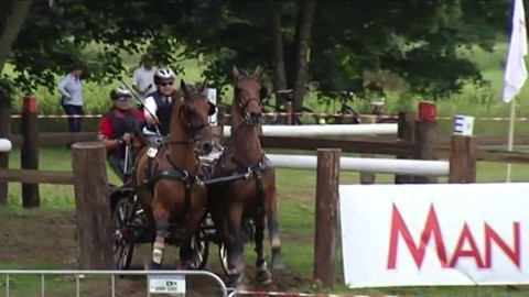 Jezdectví - Mezinárodní závody spřežení CAIO-W Nebanice