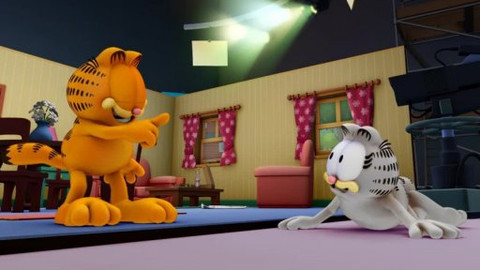 Garfieldova show - 27/52 Garfield tady a zase tam