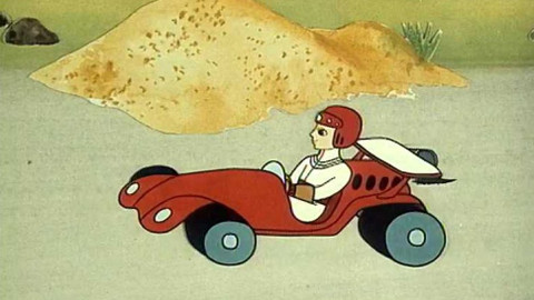 Autíčko s červeným srdcem - Závody