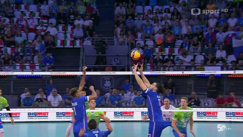 ME ve volejbalu mužů 2023 - Francie - Slovinsko