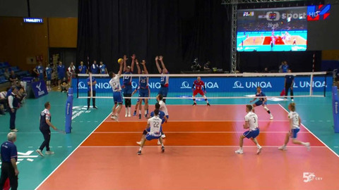 Zlatá evropská volejbalová liga - Česko - Slovensko