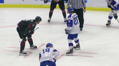 MS v ledním hokeji hráčů do 20 let 2020 Česká republika - Kanada - Slovensko