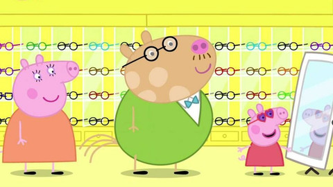 Prasátko Peppa - Měření zraku