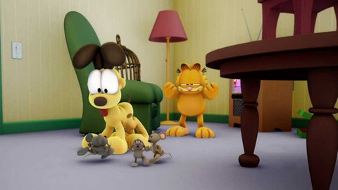 Garfieldova show - 2/4 Vzpoura hlodavců – Hlodavci v domě