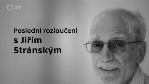 Mimořádné pořady ČT24 - Poslední rozloučení s Jiřím Stránským