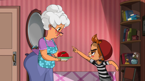 Mášiny strašidelné příběhy - 9/26 O babičce a vnoučkovi