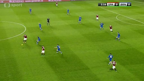 Fotbal - AC Sparta Praha - FC Zbrojovka Brno