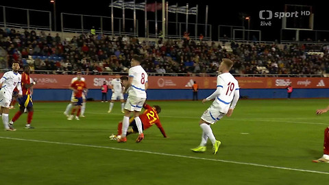Fotbal - Španělsko - Česko