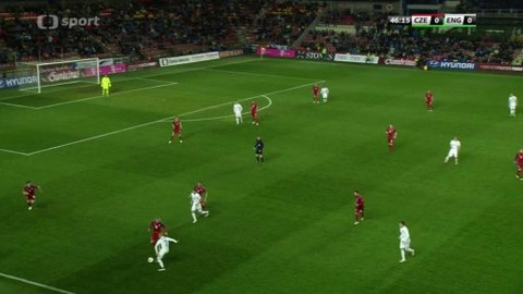 Fotbal - Česko - Anglie