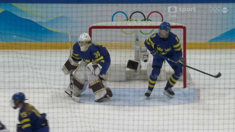XXIV. zimní olympijské hry 2022 Peking - Hokej: Česko - Švédsko