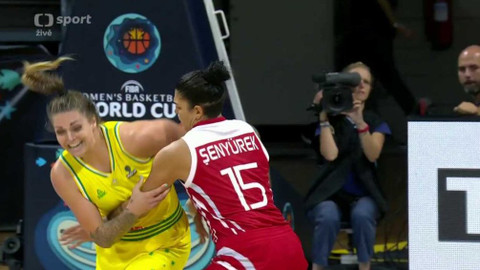 MS v basketbalu žen 2018 Španělsko - Austrálie - Turecko