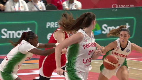 ME v basketbalu žen 2025 - Portugalsko - Česko
