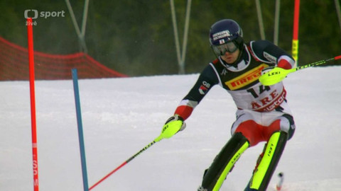 MS v alpském lyžování 2019 Švédsko - 1. kolo slalomu mužů