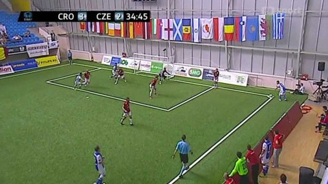 Fotbal - ME v malé kopané 2014 Černá Hora