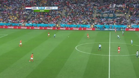 MS ve fotbalu 2014 Brazílie - Nizozemsko - Argentina