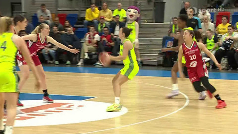 Evropská liga v basketbalu - ZVVZ USK Praha - Casademont Zaragoza