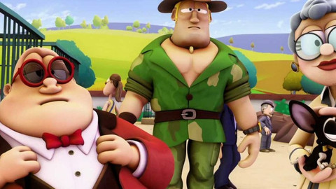 Garfieldova show - 5/54 Africká dobrodružství – Otevřete klece