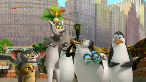 Tučňáci z Madagaskaru - Operace: Brebery / Nezáměrně zaměřen