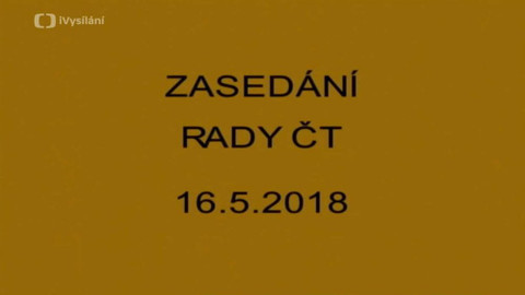 Jednání Rady České televize - 9. jednání Rady ČT v roce 2018