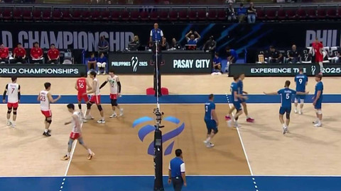 MS ve volejbalu mužů 2025 Filipíny - Česko - Čína