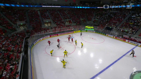 MS v ledním hokeji mužů 2026 Švýcarsko - Švýcarsko - Švédsko