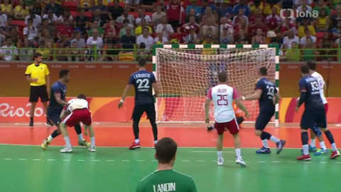 XXXI. letní olympijské hry 2016 Rio de Janeiro - Házená: Francie - Dánsko (muži)