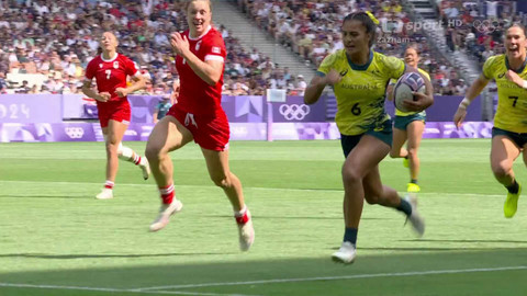 XXXIII. letní olympijské hry 2024 Paříž - Ragby 7s: Kanada - Austrálie