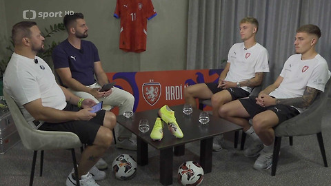 V Repre - Adam Karabec a Patrik Vydra