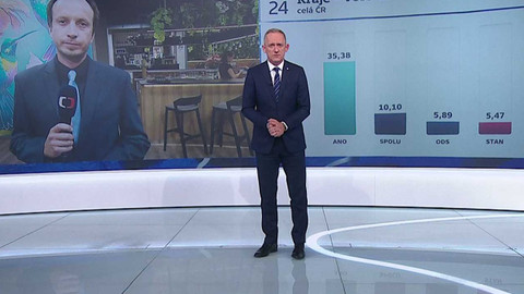 Krajské a senátní volby 2024 - Volební studio