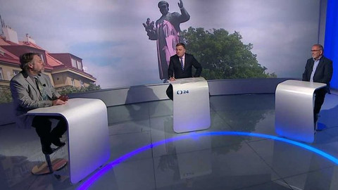 Politické spektrum - Situace kolem sochy maršála Koněva