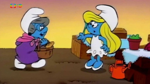 Šmoulové - Dům pro babču