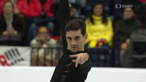 ME v krasobruslení 2019 Bělorusko - Krátký program mužů