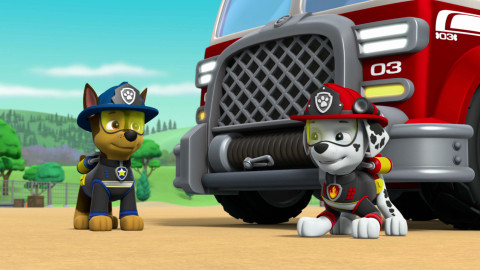 Tlapková patrola - Velká záchrana: Tlapky zachraňují filmovou příšeru