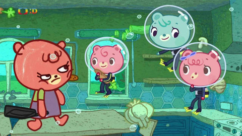 Tish a Tash - Koupeldům