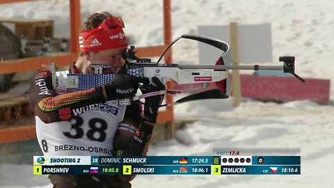 MS juniorů v biatlonu 2017 Slovensko - Sprint juniorů