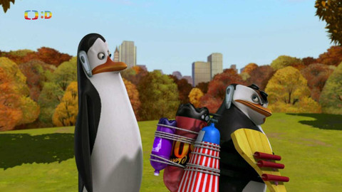 Tučňáci z Madagaskaru - Krokodýlí hlídka / Nekalý káleč