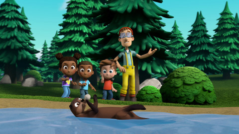 Tlapková patrola - Tlapky zachraňují skokana / Tlapky zachraňují lososa