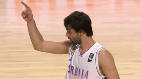 Basketbal - Srbsko - Řecko