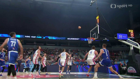 ME v basketbalu mužů 2025 - Srbsko - Česko