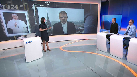 90’ ČT24 - Vatikán se připravuje na konkláve – kdo nahradí papeže Františka?