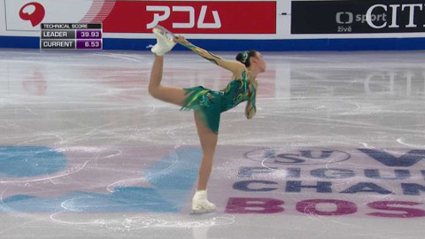 MS v krasobruslení 2016 - Ženy: krátký program