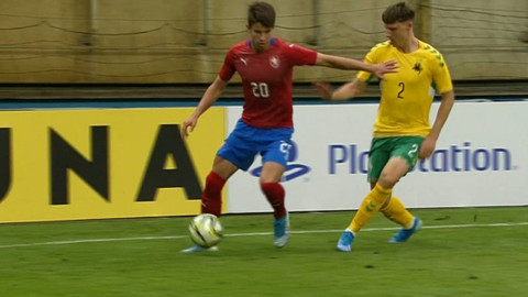 Fotbal - Česko – Litva