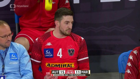 MS v házené 2021 Egypt - Rakousko - Maroko