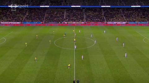 Fotbal - Švédsko - Česko