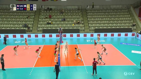 Zlatá evropská volejbalová liga - Chorvastko - Maďarsko