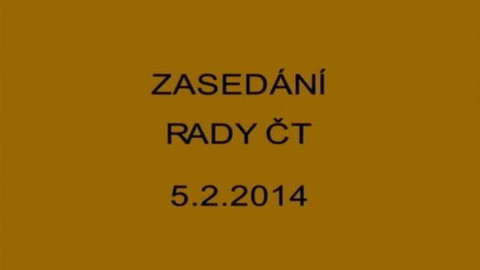 Jednání Rady České televize - 3. jednání Rady ČT v roce 2014