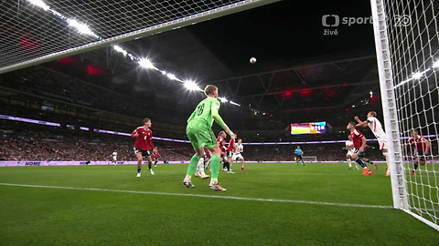 Liga národů UEFA - Anglie - Česko