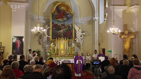 Bohoslužby v České televizi - Bohoslužba za zemřelé