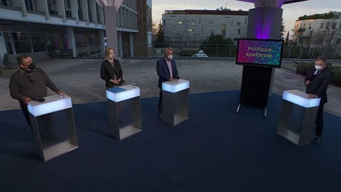 Politické spektrum - Současná slovenská politická scéna ve srovnání s tou českou